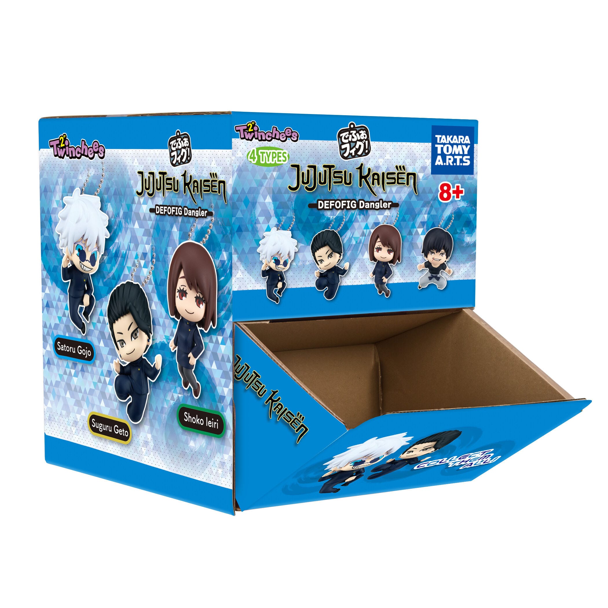 Jujutsu Kaisen Twinchees Mini Figures Defofig! Danglers 5 cm