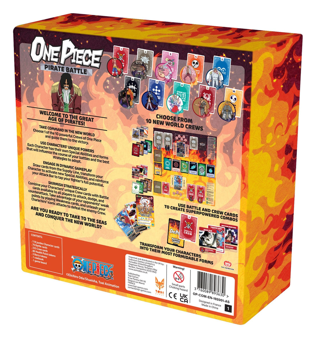 One Piece Board Game Pirate Battle *English Version*