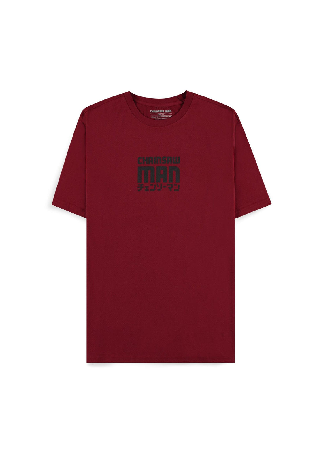 Chainsaw Man T-Shirt Smile Bordeaux