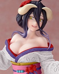 Overlord IV Coreful PVC Statue Albedo Sakura Kimono Ver. Renewal Edition 20 cm