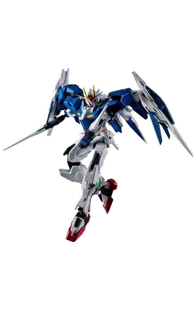 Mobile Suit Gundam Robot Spirits Action Figure GN-0000+GNR-010 00 Raiser 15 cm