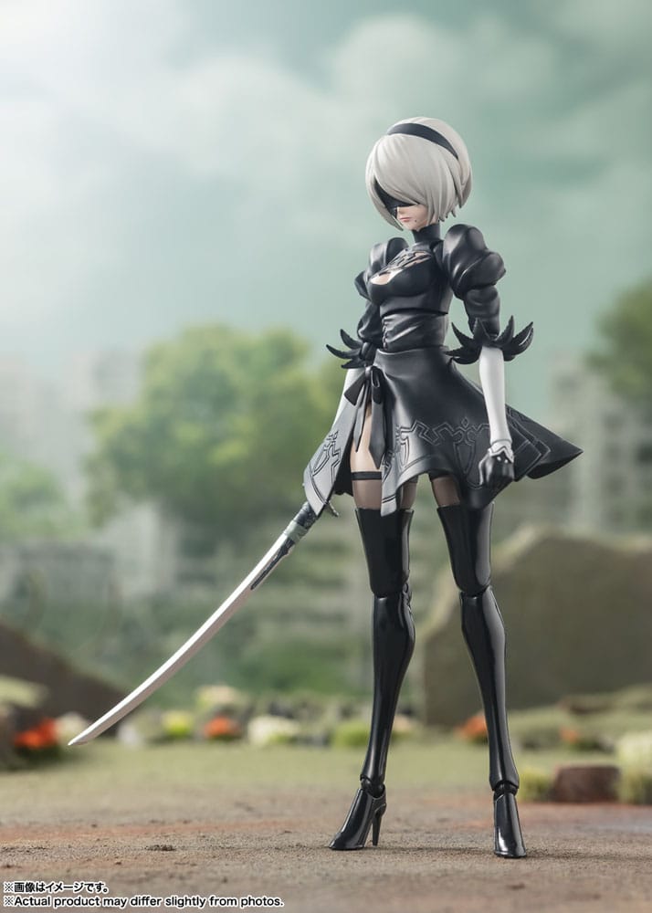 NieR: Automata S.H. Figuarts Action Figure 2B - 15 cm