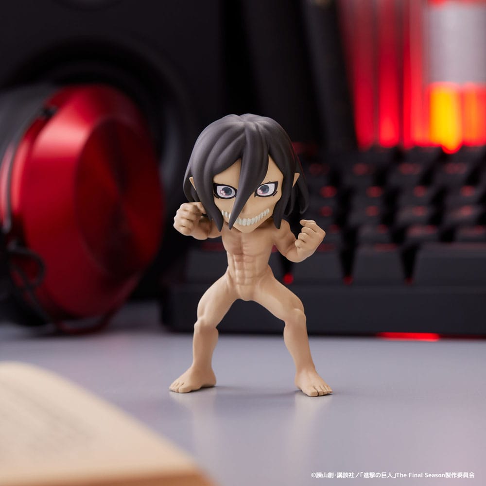 Attack on Titan Trading Figures -Pack Attack on Titan 9 cm