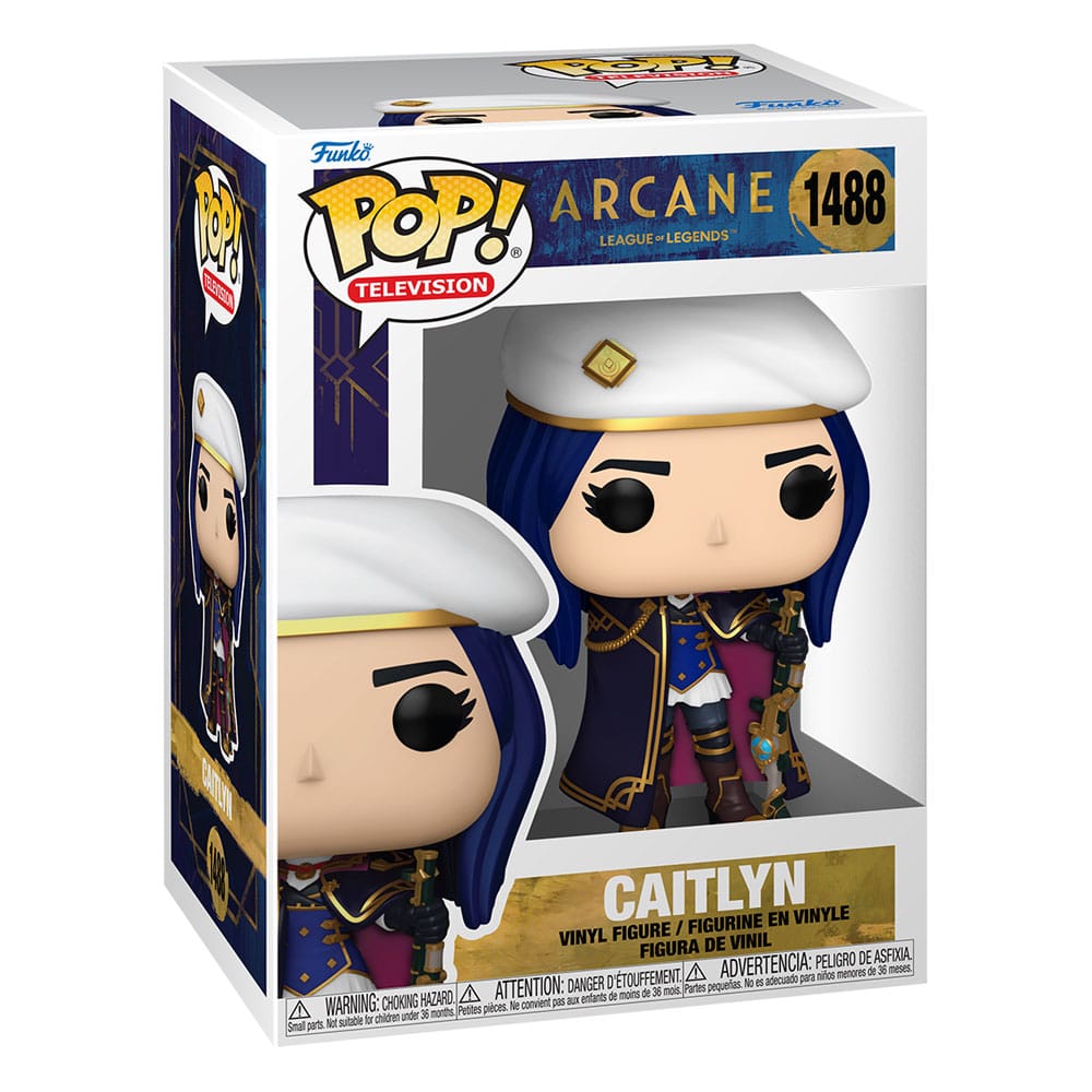 Arcane League of Legends POP! Animation Vinyl Figure Caitlyn 9 cm - PRE-ORDER