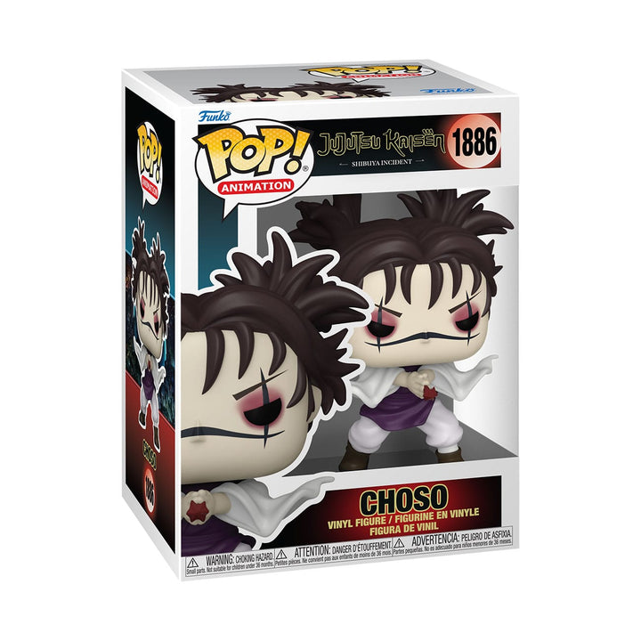 PRE-ORDER Jujutsu Kaisen POP! Animation Vinyl Figures Choso 9 cm