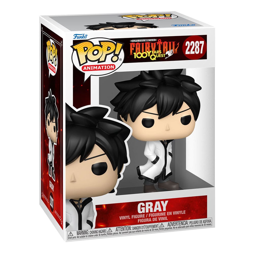 Fairy Tail 100 Year Quest POP! Animation Vinyl Figures Gray 9 cm