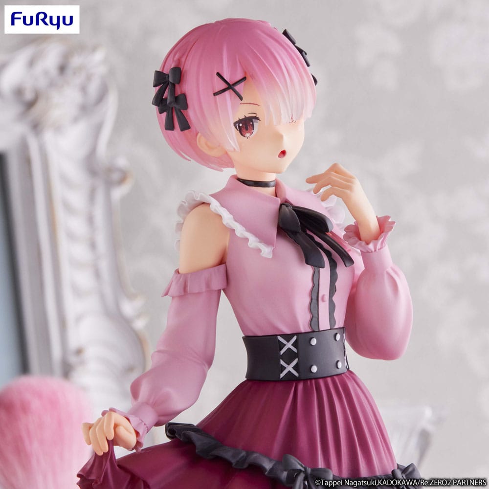 Re:Zero Starting Life in Another World Trio-Try-iT PVC Statue Rem Girly Outfit Pink 21 cm