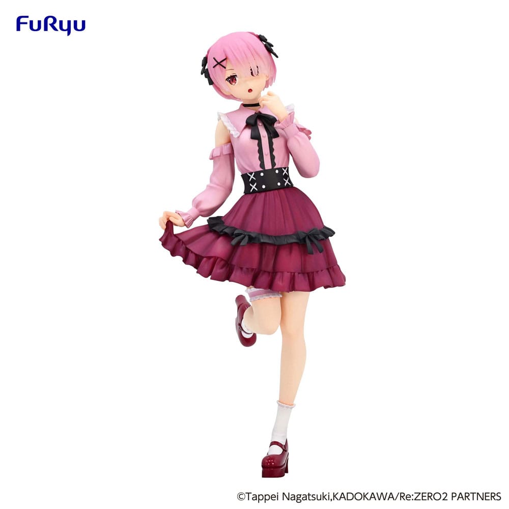 Re:Zero Starting Life in Another World Trio-Try-iT PVC Statue Rem Girly Outfit Pink 21 cm