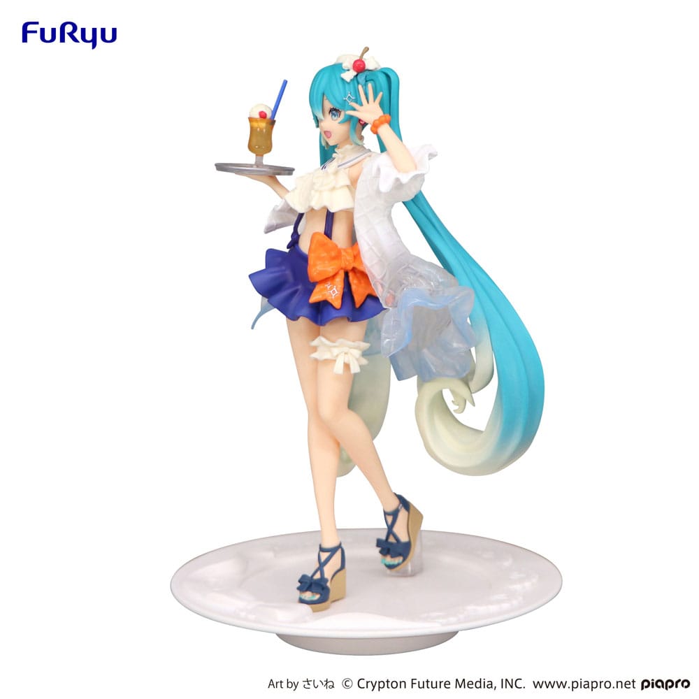 Hatsune Miku Exceed Creative PVC Statue SweetSweets Series Tropical Juice 17 cm