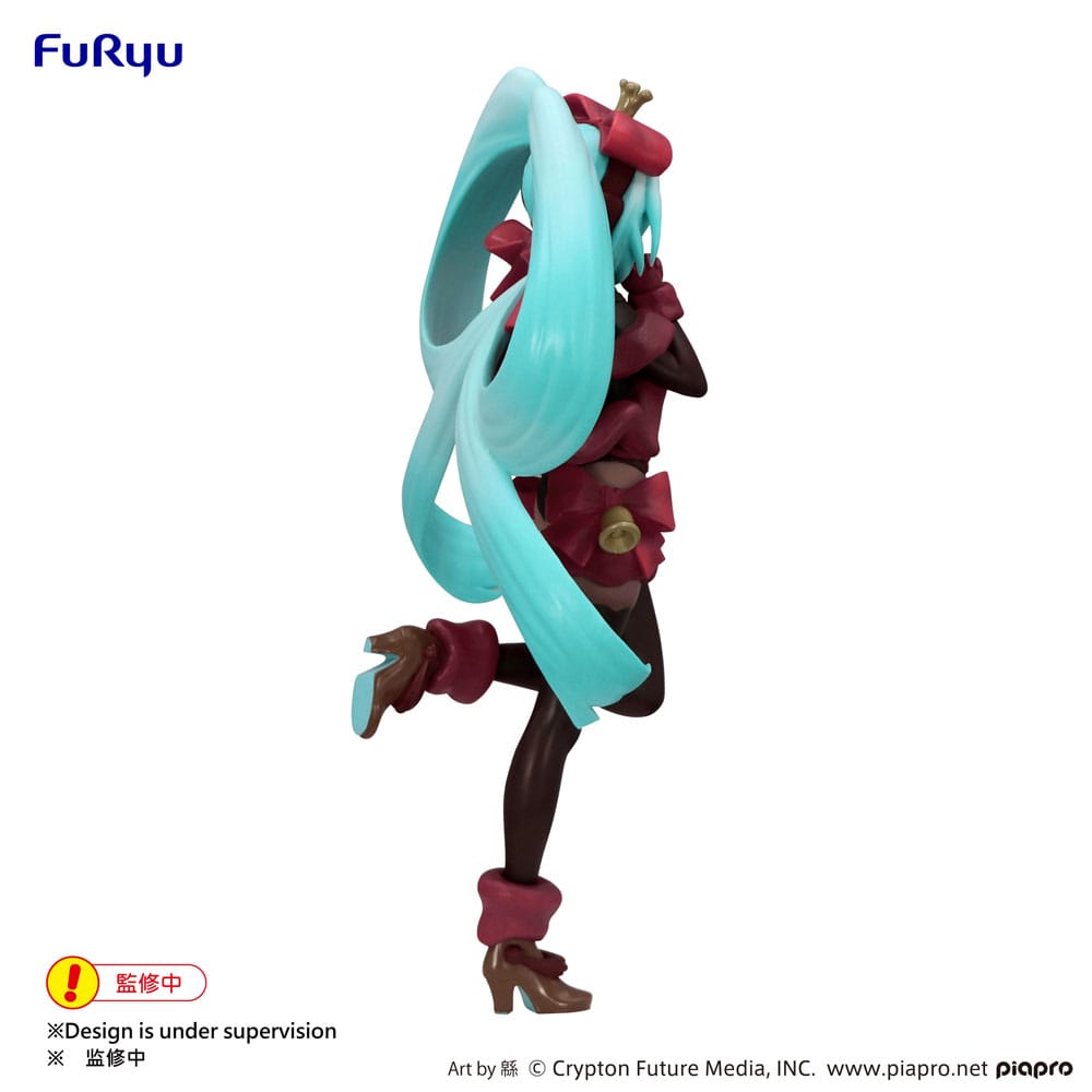Hatsune Miku – Exceed Creative SweetSweets Series: Noel Raspberry Ver. PVC Statue (21 cm)