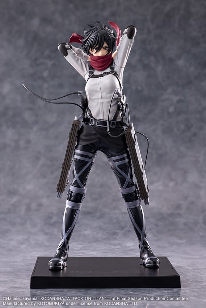Attack on Titan: The Final Season Oshi Works PVC Figure Mikasa Ackerman The Final Season Ver. 25 cm - PRE-ORDER