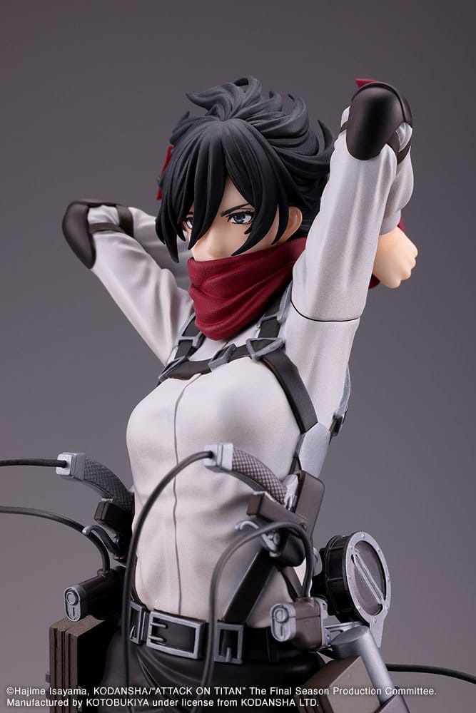 Attack on Titan: The Final Season Oshi Works PVC Figure Mikasa Ackerman The Final Season Ver. 25 cm - PRE-ORDER