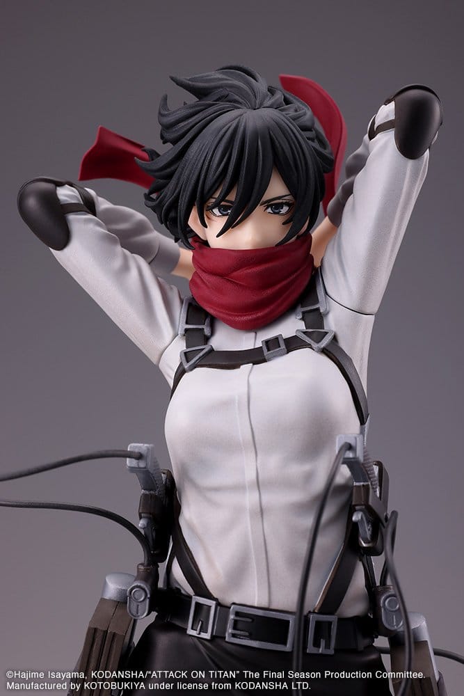 Attack on Titan: The Final Season Oshi Works PVC Figure Mikasa Ackerman The Final Season Ver. 25 cm - PRE-ORDER