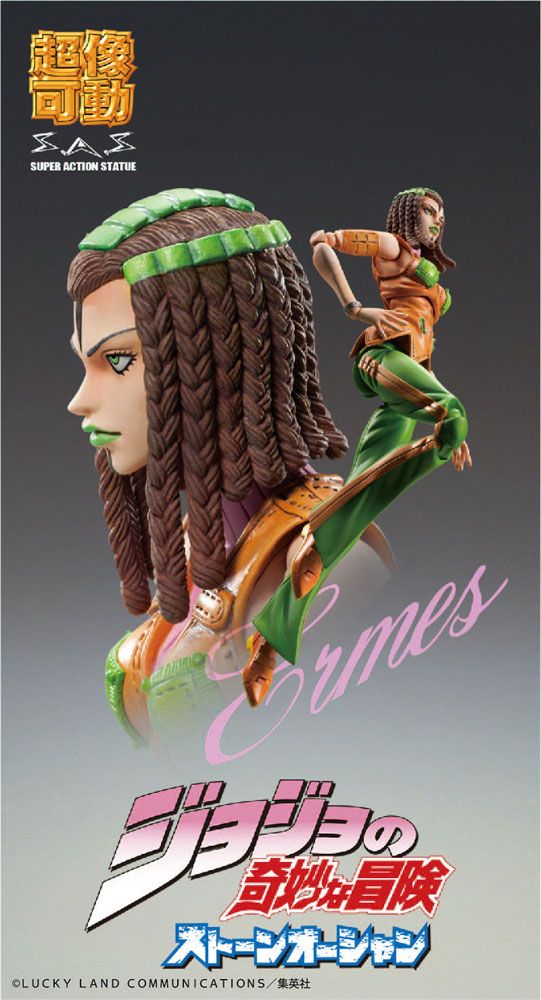 JoJo's Part 6 Super Action Statue – Ermes Costello Chozokado (15
