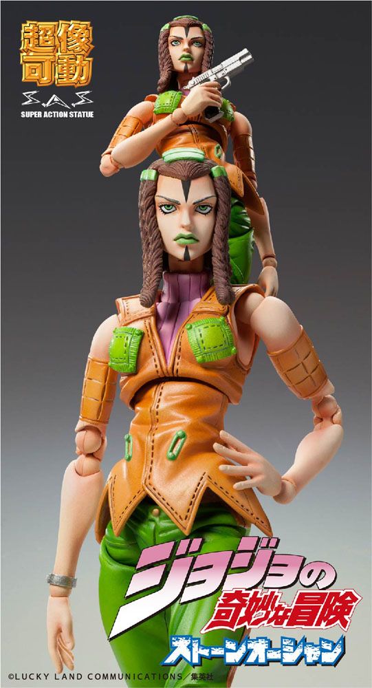JoJo's Part 6 Super Action Statue – Ermes Costello Chozokado (15