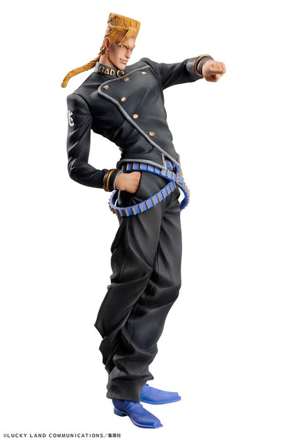 JoJo's Bizarre Adventure Part 4: Diamond is unbreakable Statue Legend PVC Statue Keicho Nijimura & BAD COMPANY (re-run) 15 cm