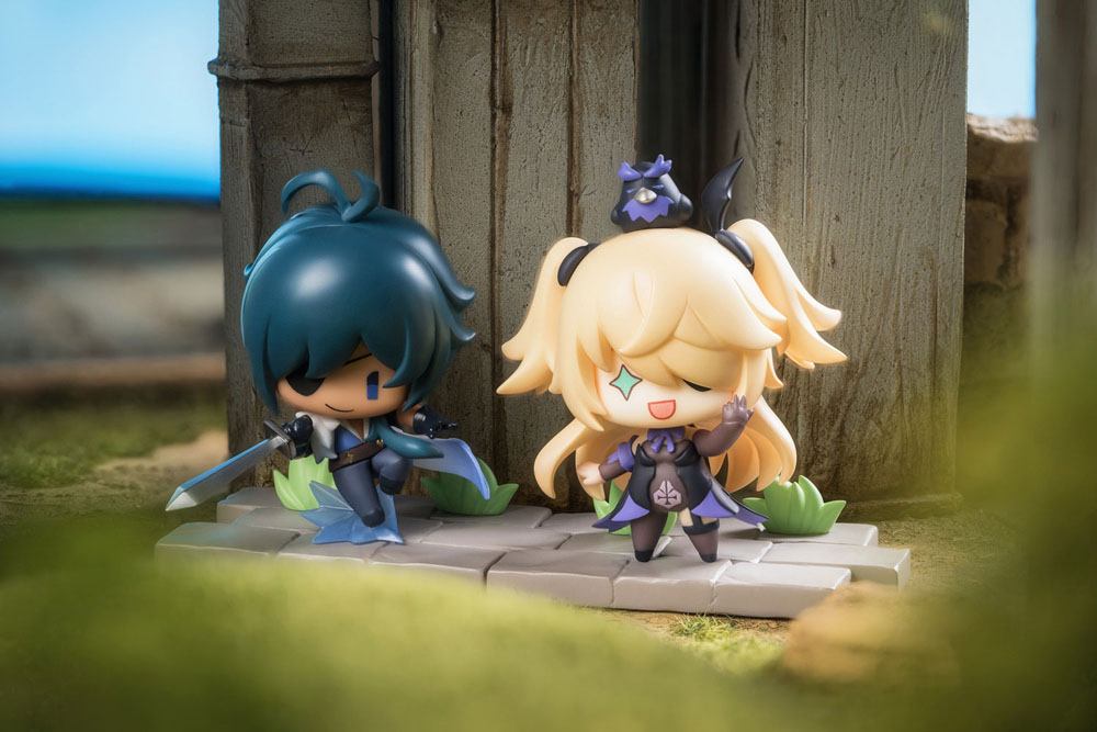 Genshin Impact Battle Scene Series Trading Figure Mondstadt Edition 5 cm