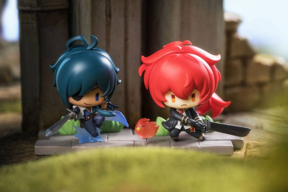 Genshin Impact Battle Scene Series Trading Figure Mondstadt Edition 5 cm