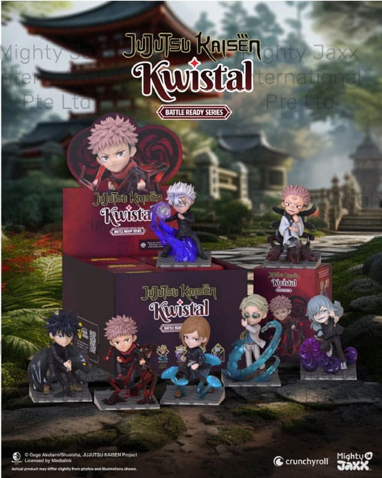 Jujutsu Kaisen: Kwistal Fwendz - Battle Ready Series 4 inch Vinyl Figure Blind Box