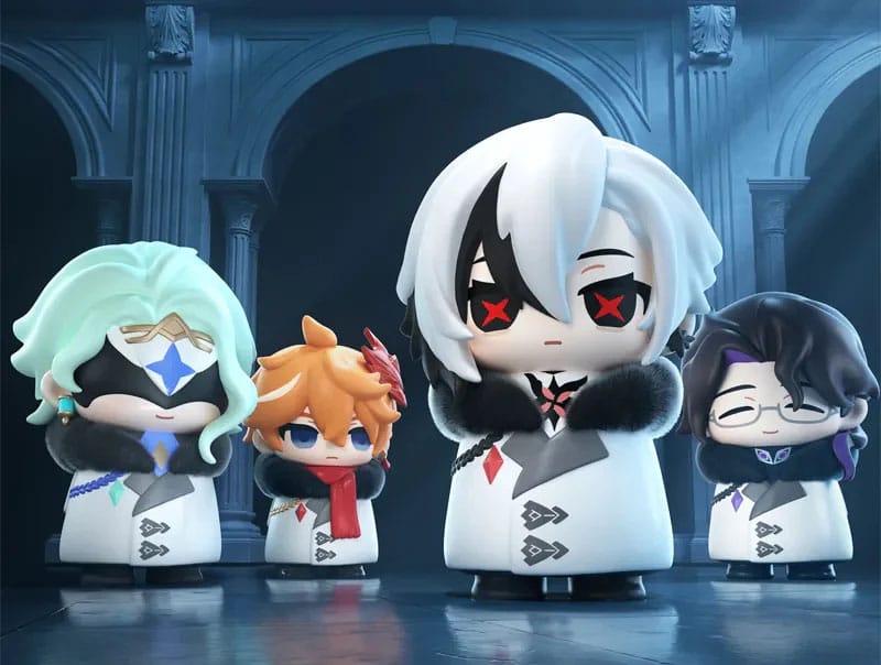 Genshin Impact Mini Figures Fatui Harbingers Chibi Design 7 cm Blind Box