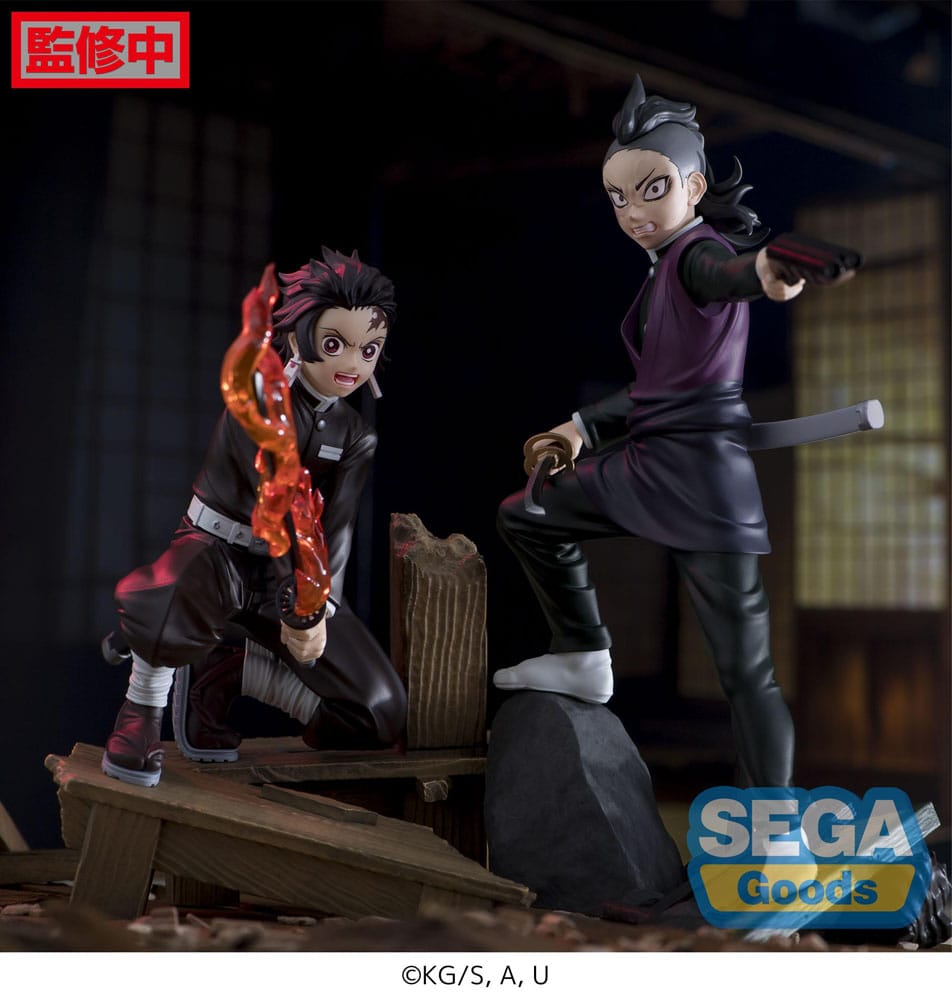 Demon Slayer: Kimetsu no Yaiba Xross Link Anime PVC Statue Genya Shinazugawa -Swordsmith Village Arc- 15 cm