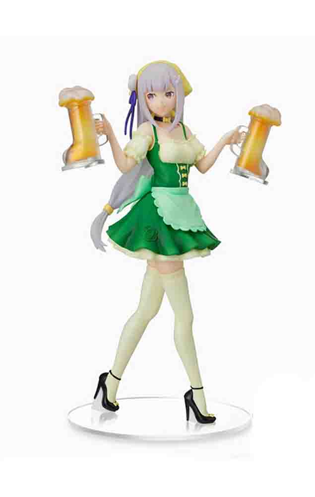 Re:Zero Starting Life in Another World SPM PVC Statue Emilia Oktoberfest Ver. (re-run) 21 cm